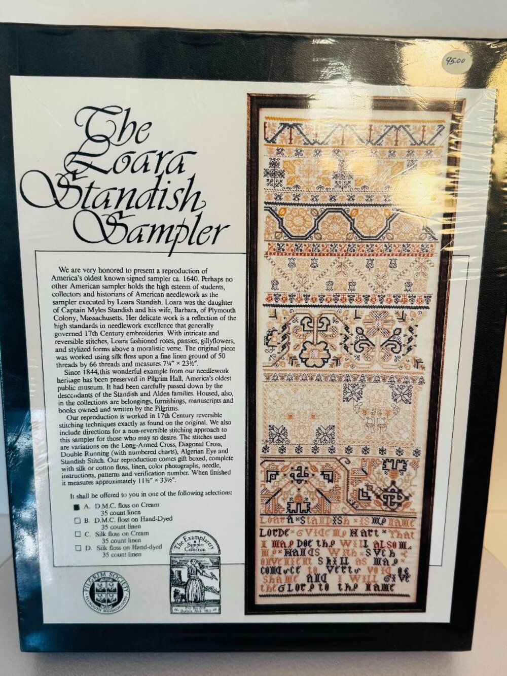 New The Loara Standish Sampler Kit Sealed from the Examplarery Sampler Collectio